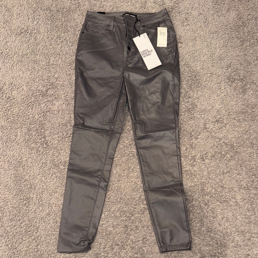 Robert Graham Silver Skinny Pants